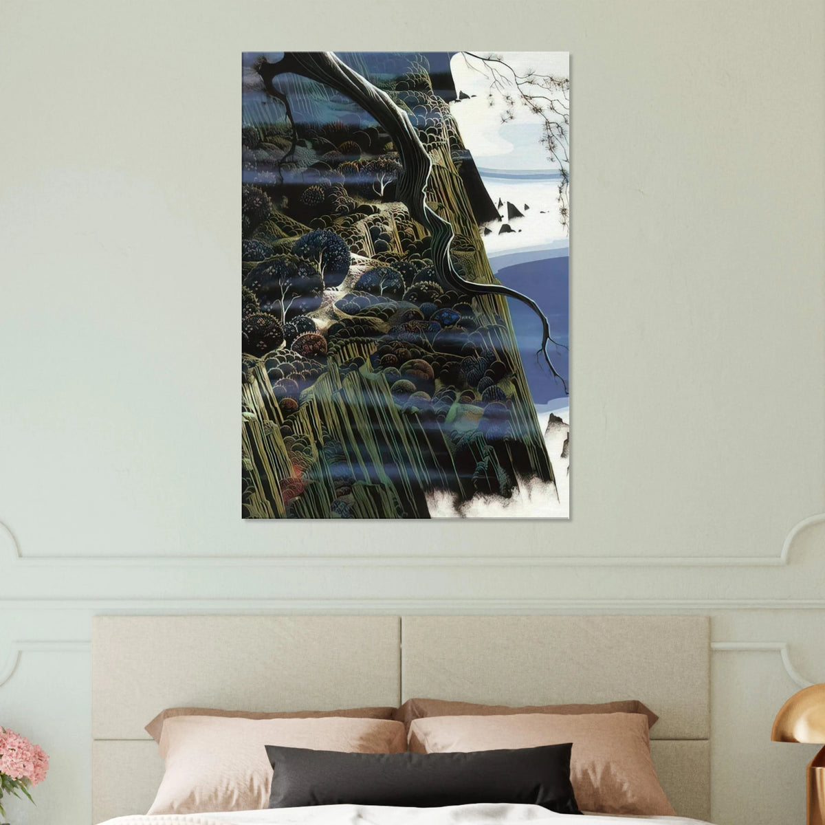 From Out of the Sea Canvas | Eyvind Earle Canvas | Eyvind Earle Prints