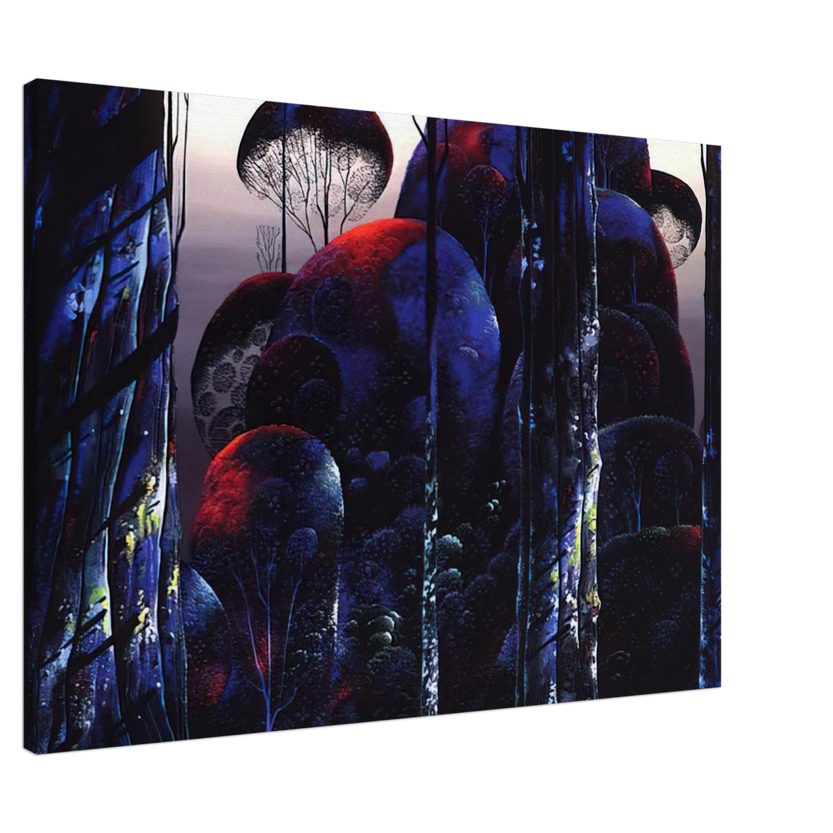 Trees Draped in Autumn Canvas | Eyvind Earle Canvas | Eyvind Earle Prints
