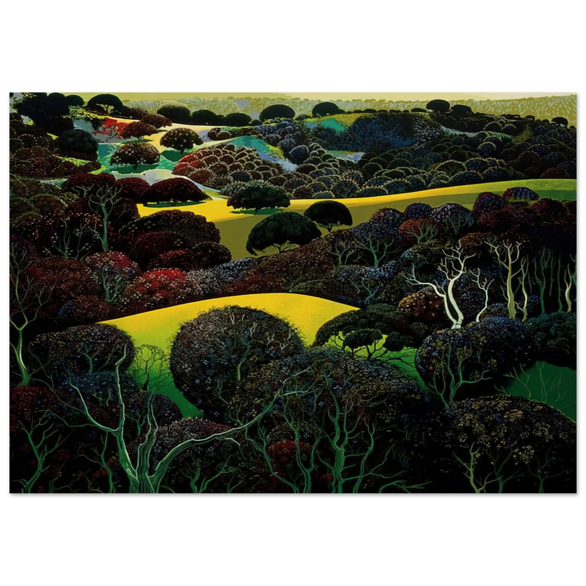 Santa Ynez Memories Poster | Eyvind Earle Poster | Eyvind Earle Prints