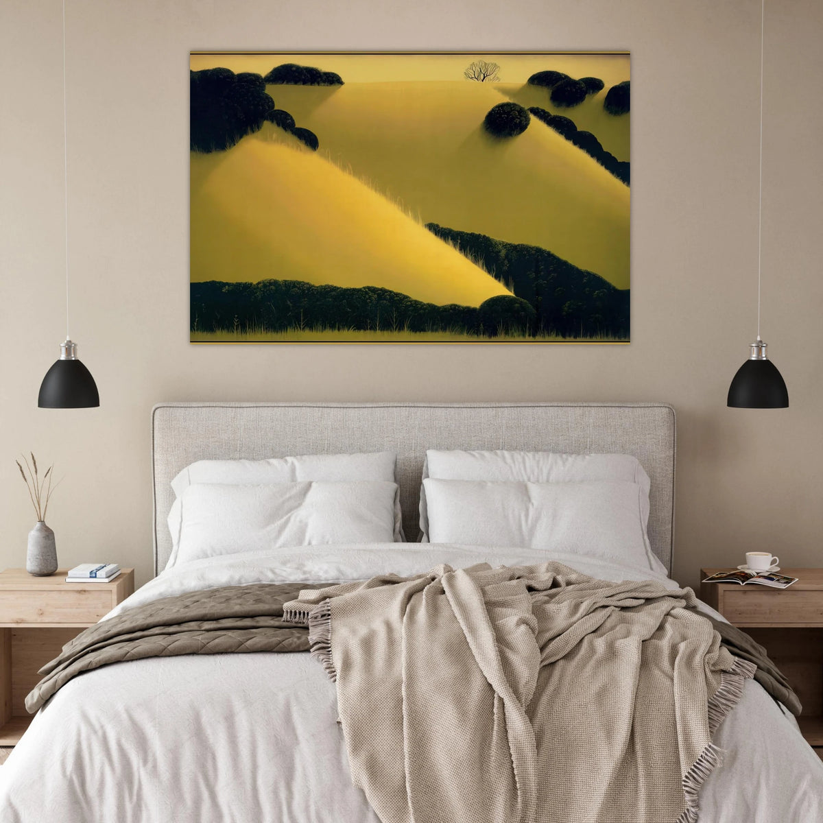 Golden Hills Poster | Eyvind Earle Poster | Eyvind Earle Prints