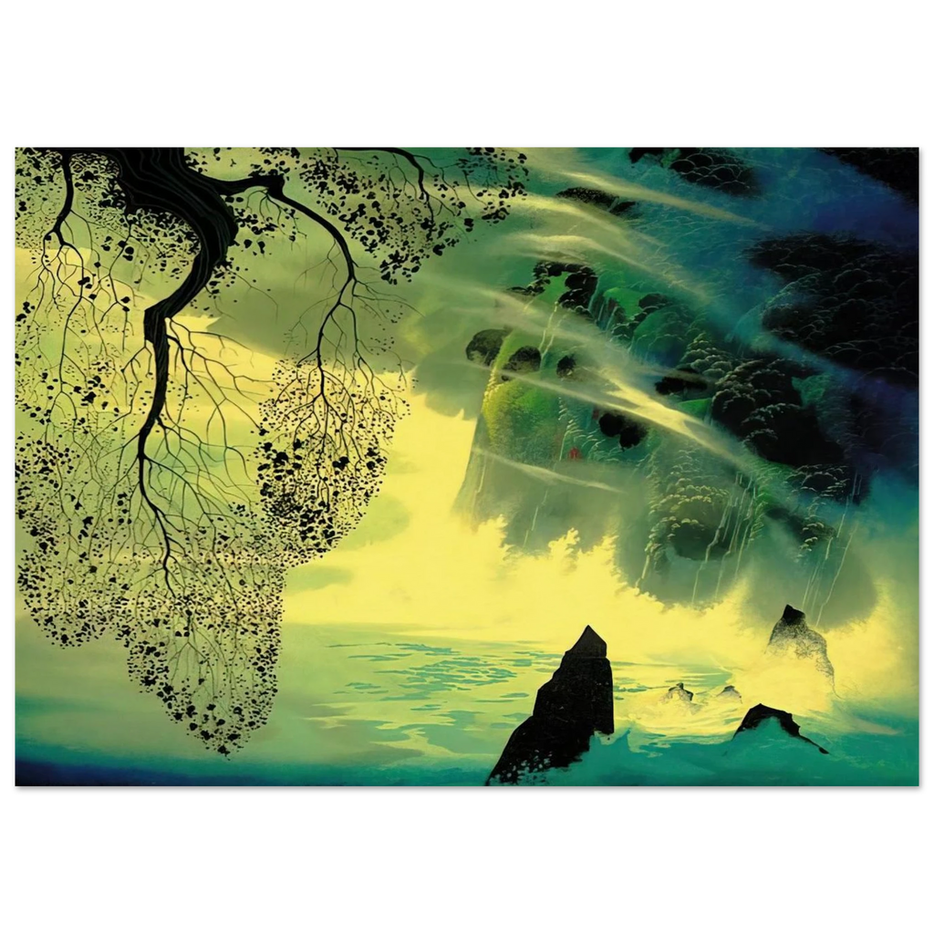 A Swirl of Fog Poster | Eyvind Earle Poster | Eyvind Earle Prints