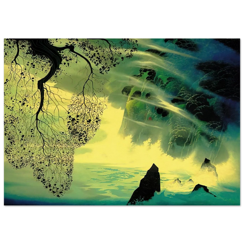 A Swirl of Fog Poster | Eyvind Earle Poster | Eyvind Earle Prints