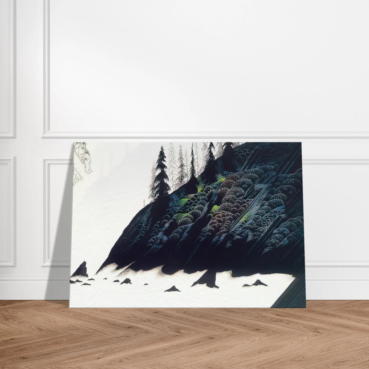 Spruce Redwoods and Pine Canvas | Eyvind Earle Canvas | Eyvind Earle Prints