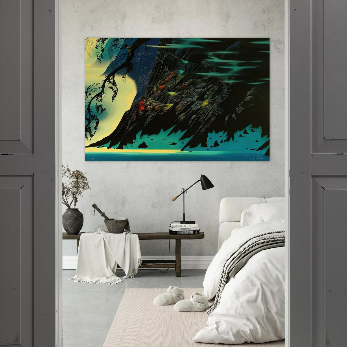 Coastal Magic Poster | Eyvind Earle Poster | Eyvind Earle Prints