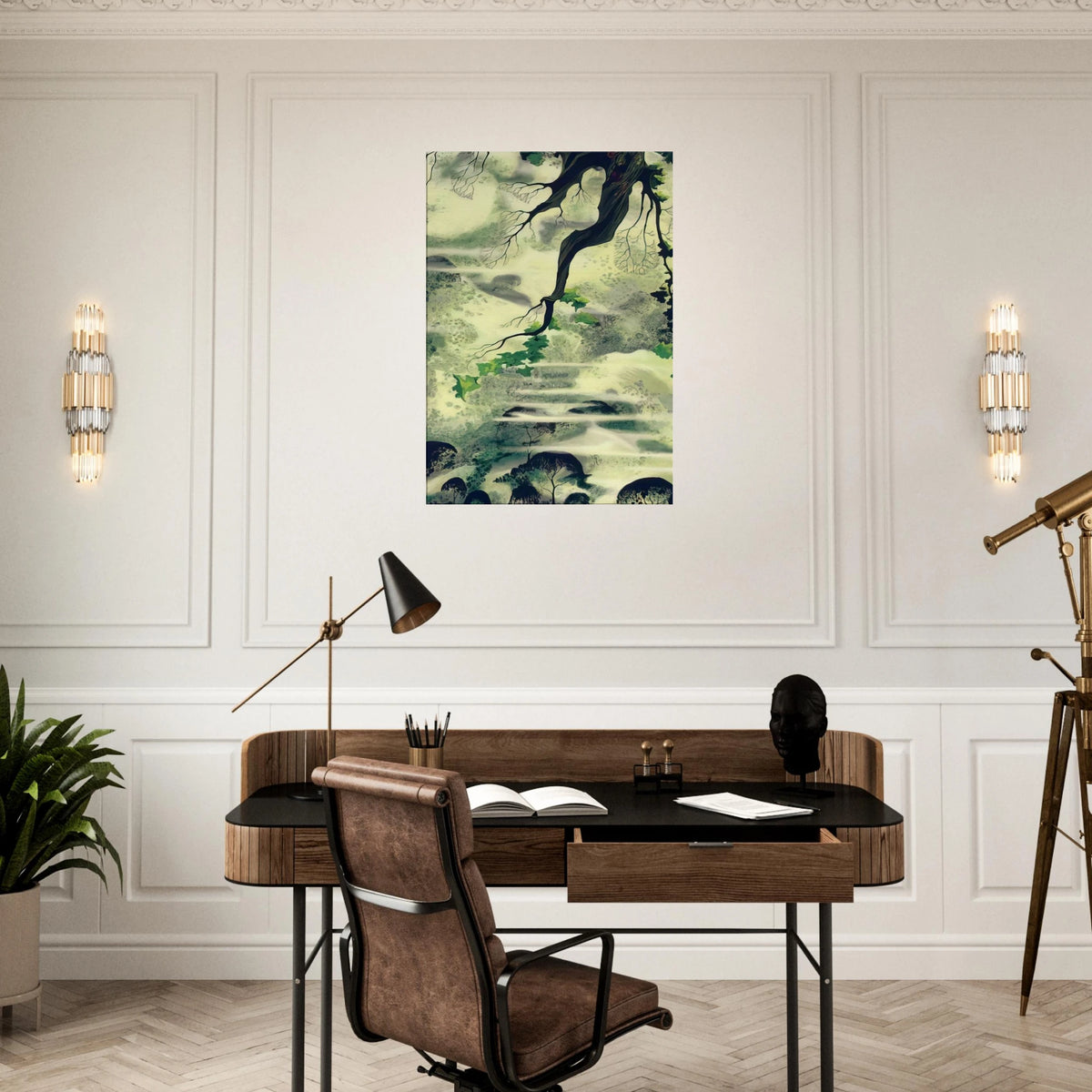 Fog Bound Canvas | Eyvind Earle Canvas | Eyvind Earle Prints