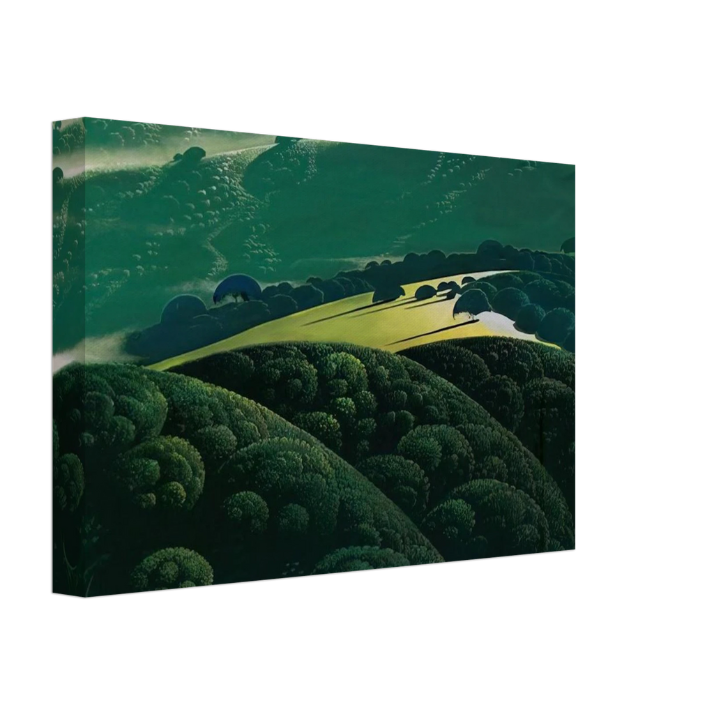 Morning Fog Canvas | Eyvind Earle Canvas | Eyvind Earle Prints