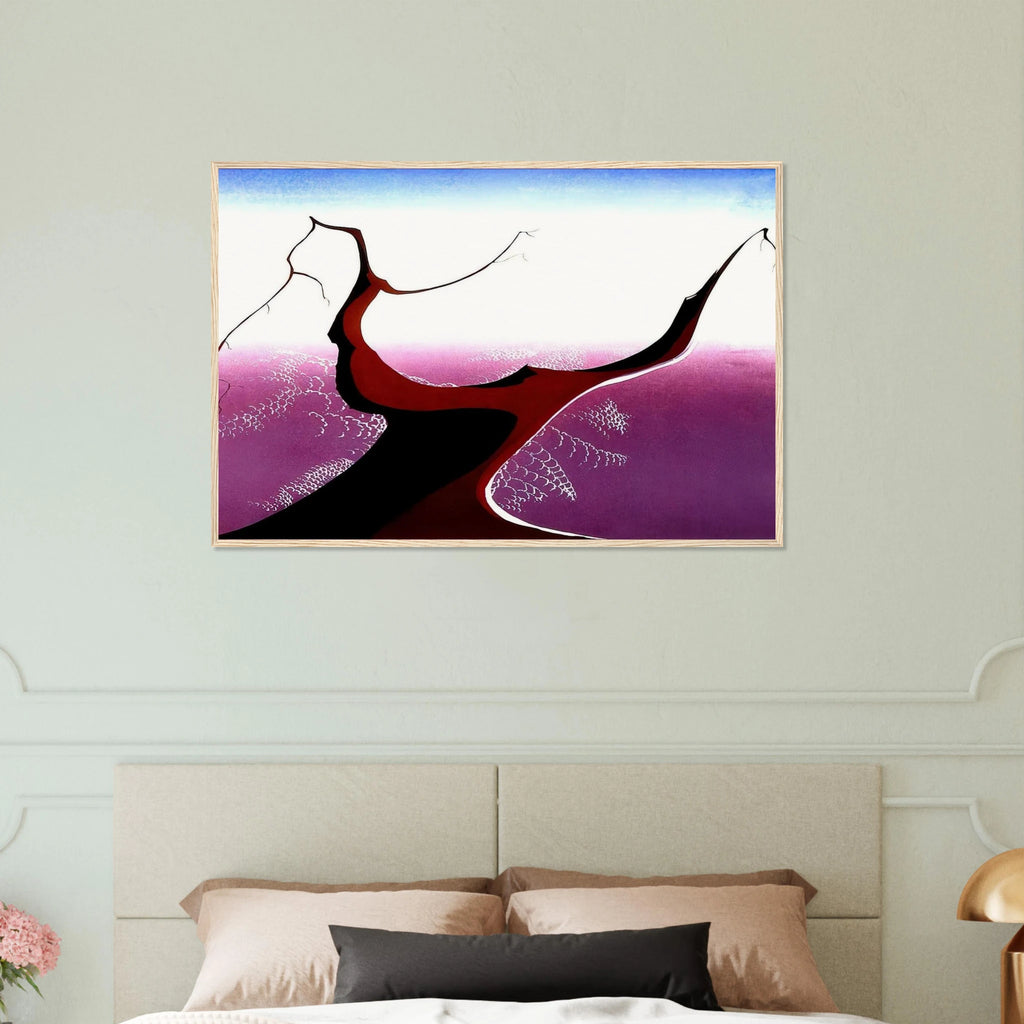 Desert Tree Framed Poster | Eyvind Earle Framed Prints Wall Art | Eyvind Earle Prints