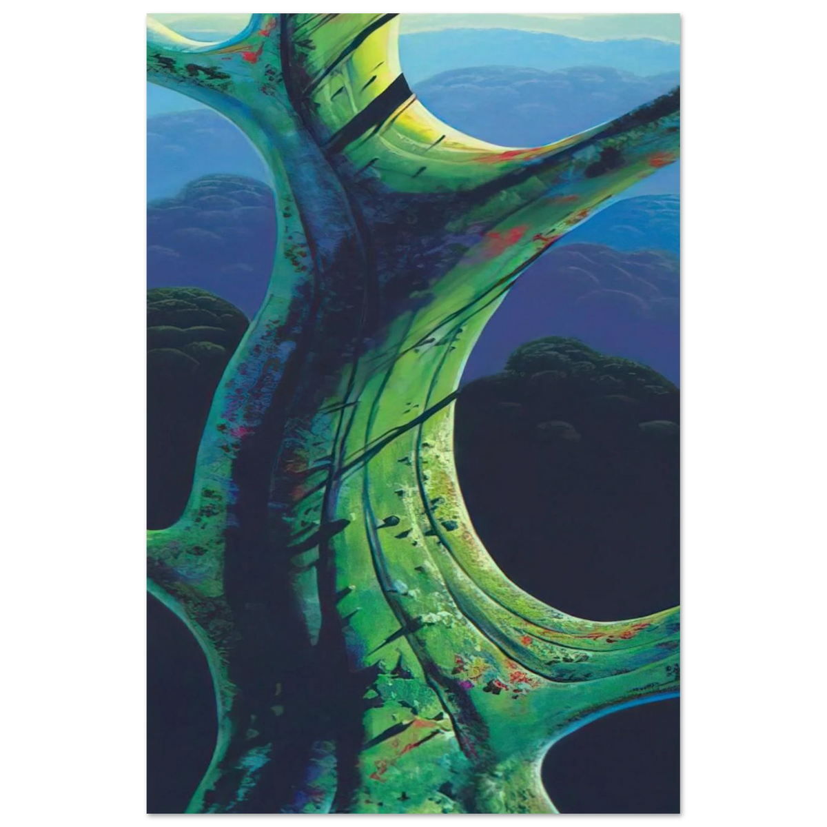 Sky Reach Poster | Eyvind Earle Poster | Eyvind Earle Prints