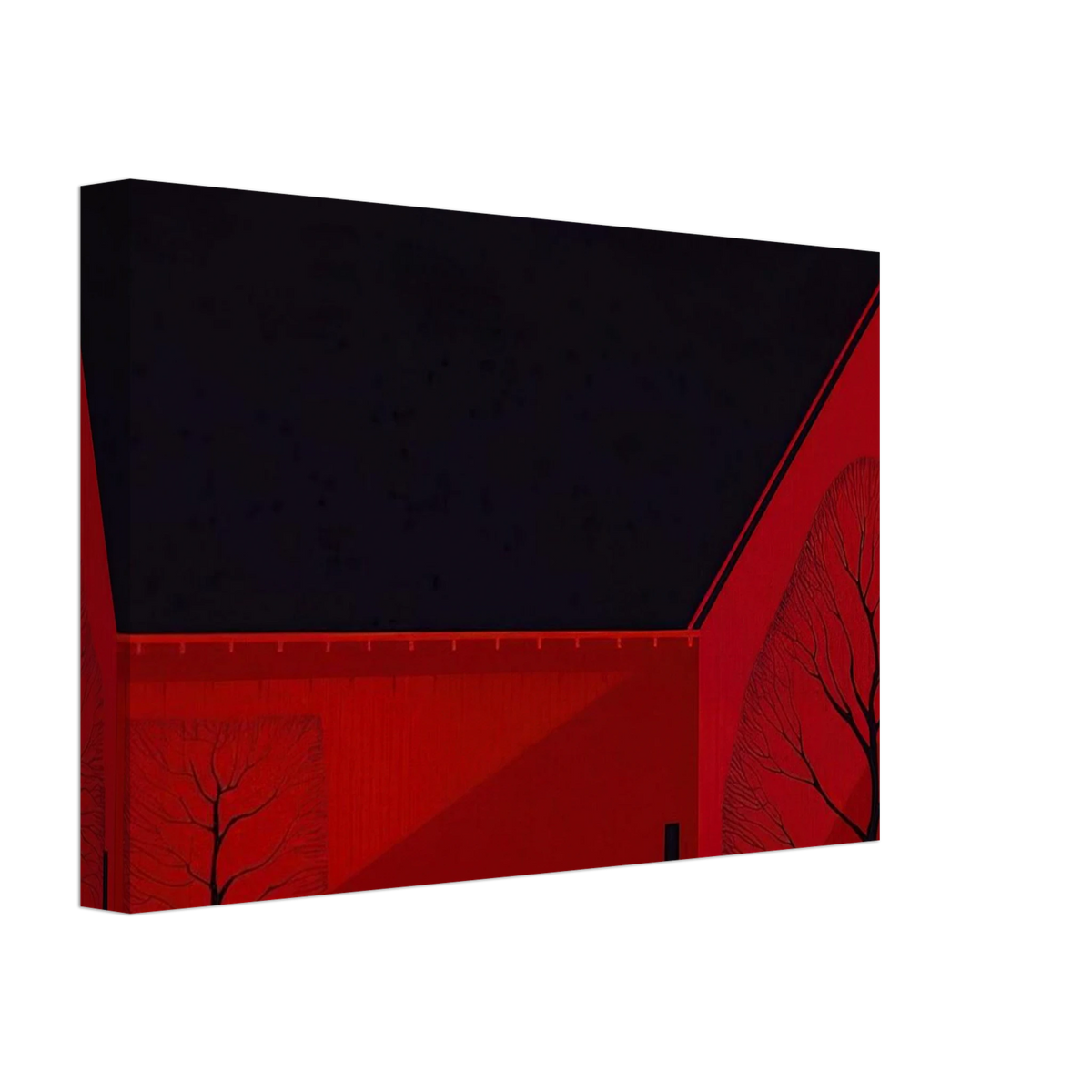 Western Barns Canvas | Eyvind Earle Canvas | Eyvind Earle Prints