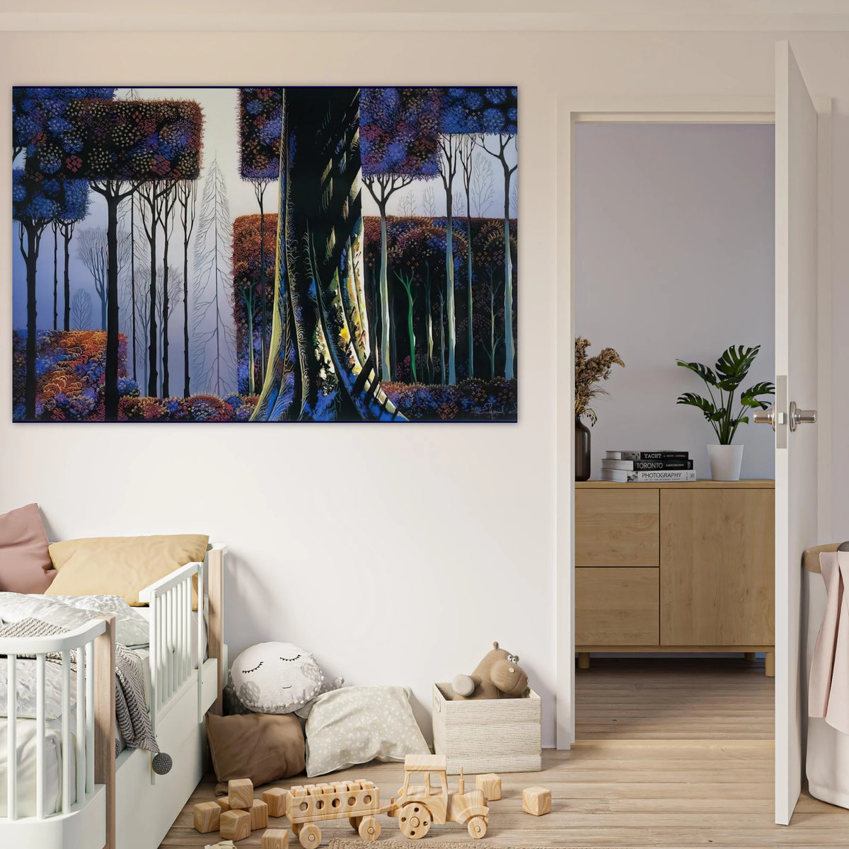 Ancient Forest Poster | Eyvind Earle Poster | Eyvind Earle Prints