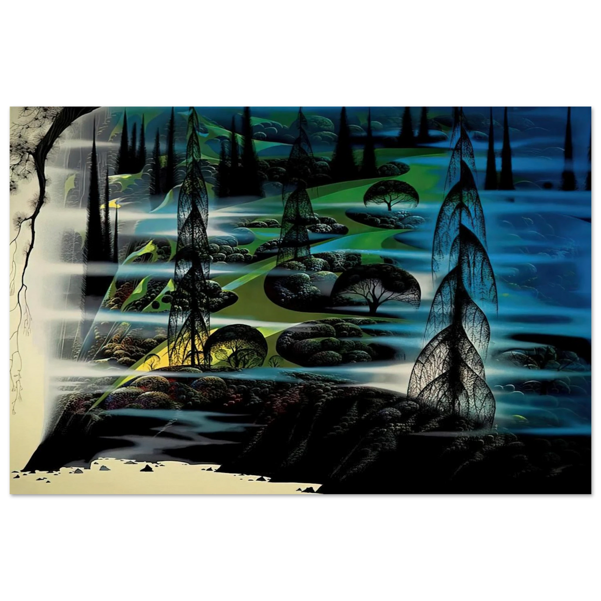 Beauty Beyond Believing Poster | Eyvind Earle Poster | Eyvind Earle Prints
