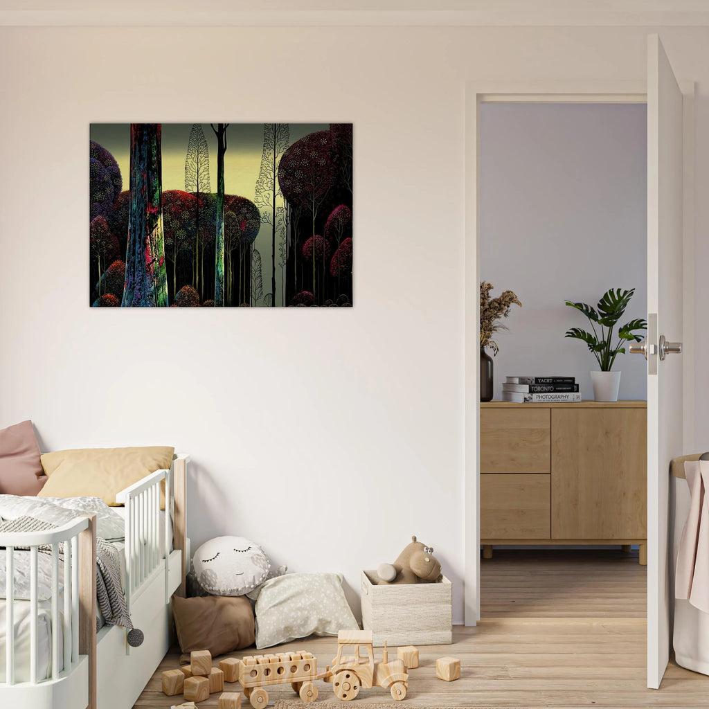 Gothic Forest Canvas | Eyvind Earle Canvas | Eyvind Earle Prints