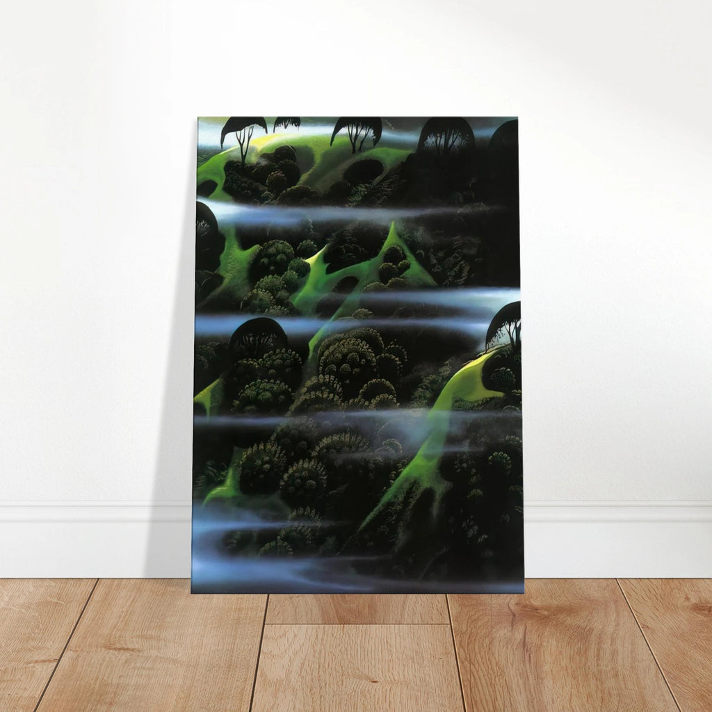 Early Morning Fog Canvas | Eyvind Earle Canvas | Eyvind Earle Prints