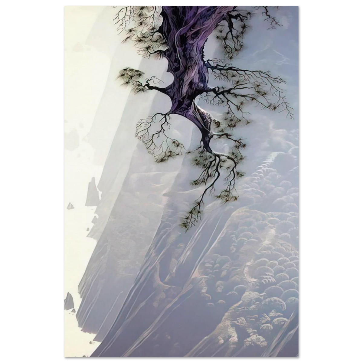 Mountain Rise Poster | Eyvind Earle Poster | Eyvind Earle Prints