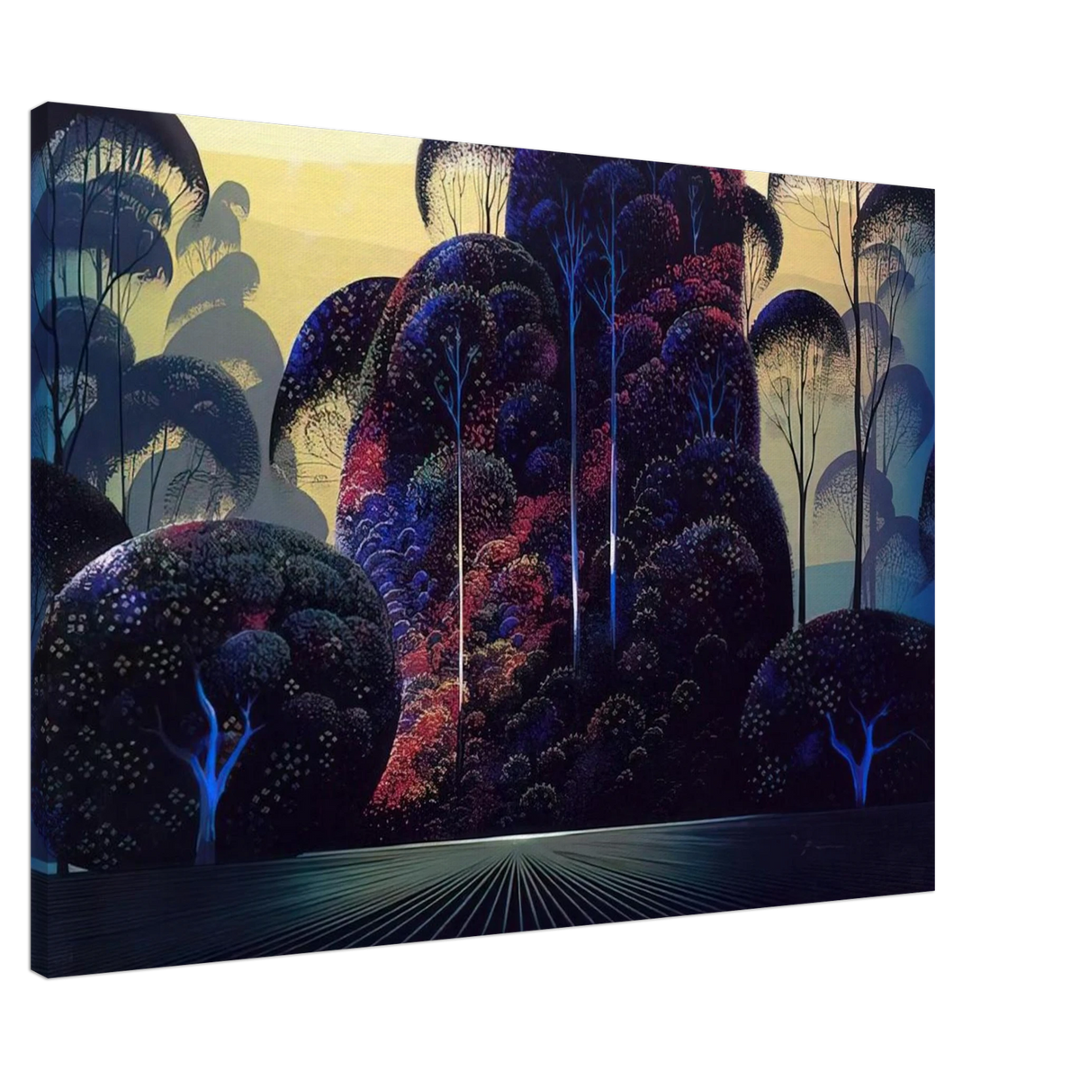 Mendocino Canvas | Eyvind Earle Canvas | Eyvind Earle Prints