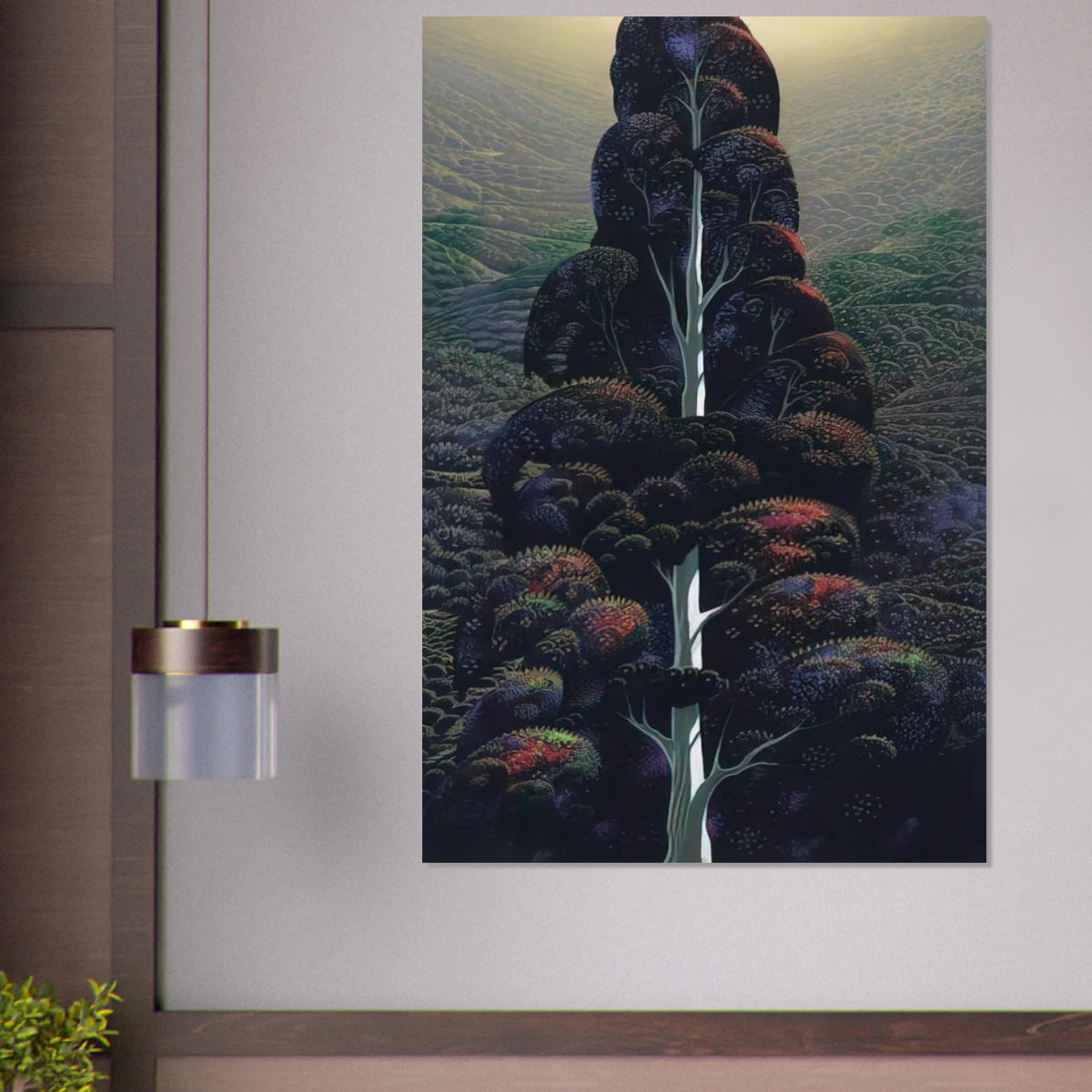 Reaching for the Sky Poster | Eyvind Earle Poster | Eyvind Earle Prints
