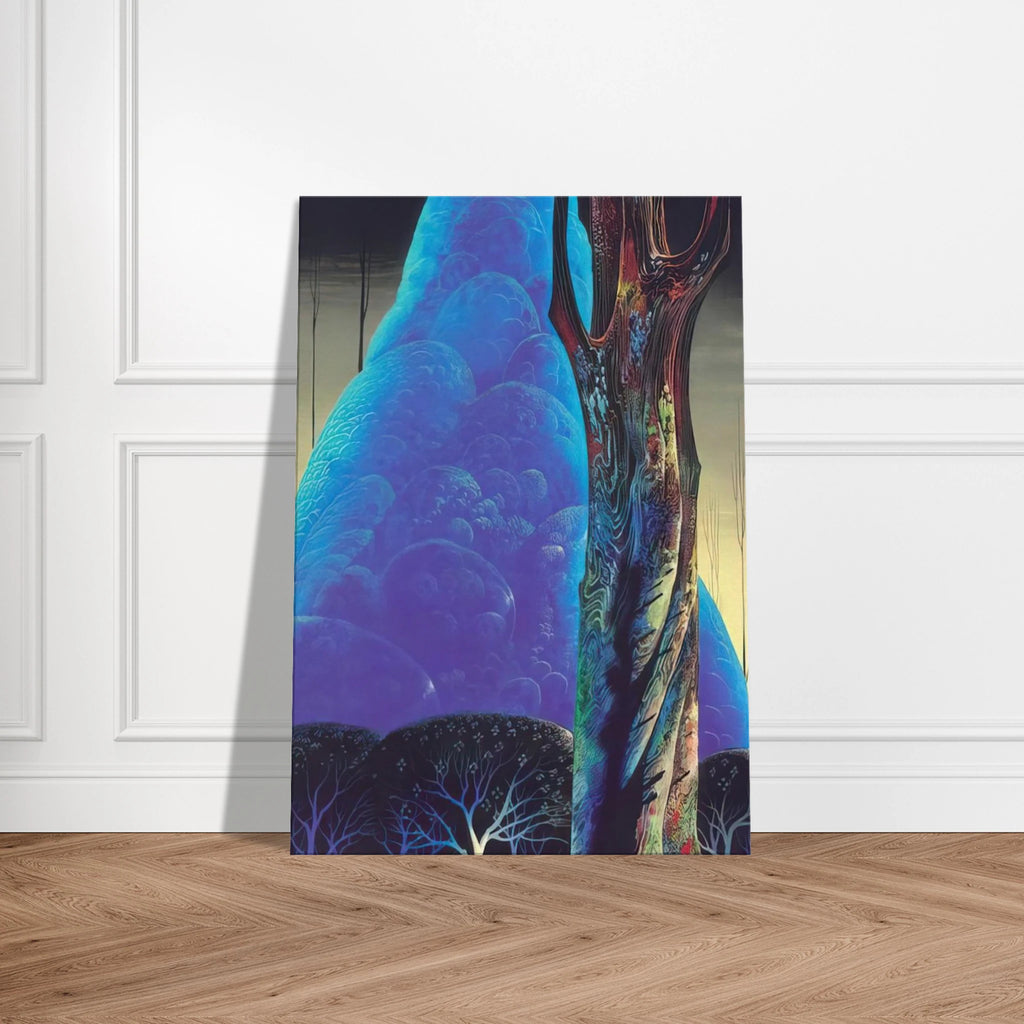 Blue Nocturne Canvas | Eyvind Earle Canvas | Eyvind Earle Prints