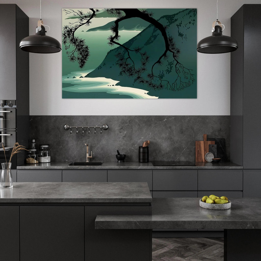 Quiet Evening Poster | Eyvind Earle Poster | Eyvind Earle Prints