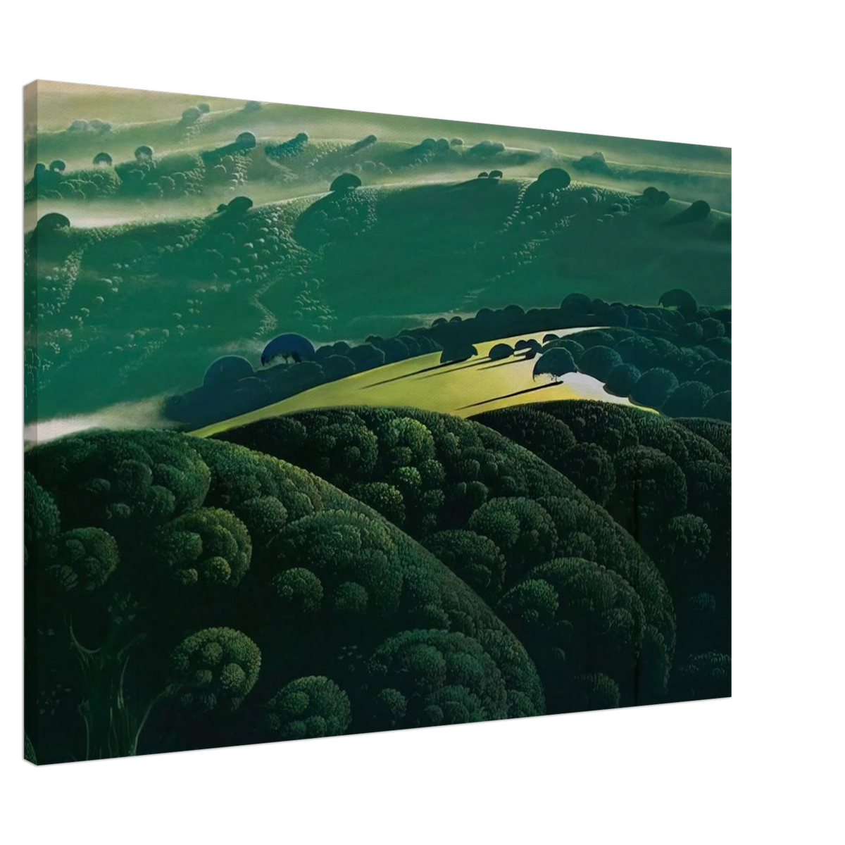 Morning Fog Canvas | Eyvind Earle Canvas | Eyvind Earle Prints