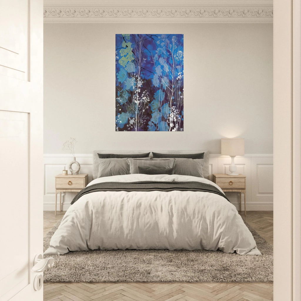 Delphinium Canvas | Eyvind Earle Canvas | Eyvind Earle Prints