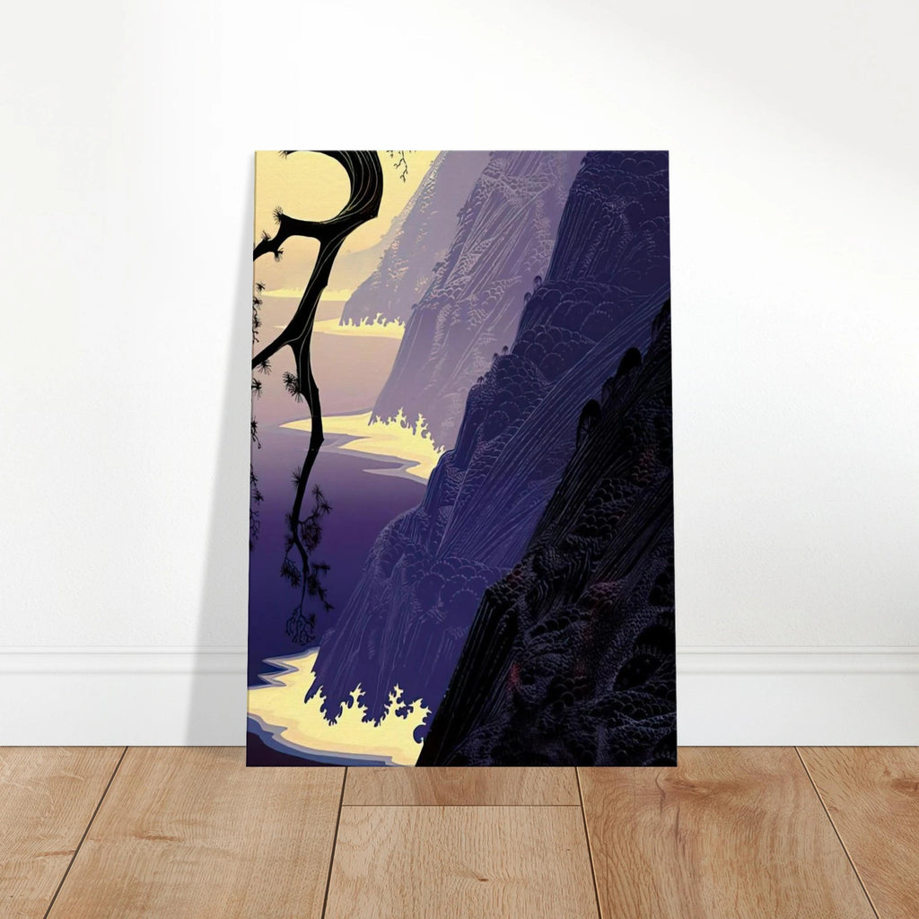 Purple Mist Canvas | Eyvind Earle Canvas | Eyvind Earle Prints