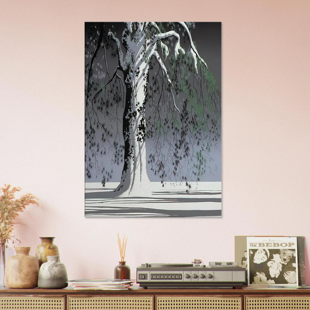 Fir Tree In Snow Canvas | Eyvind Earle Canvas | Eyvind Earle Prints