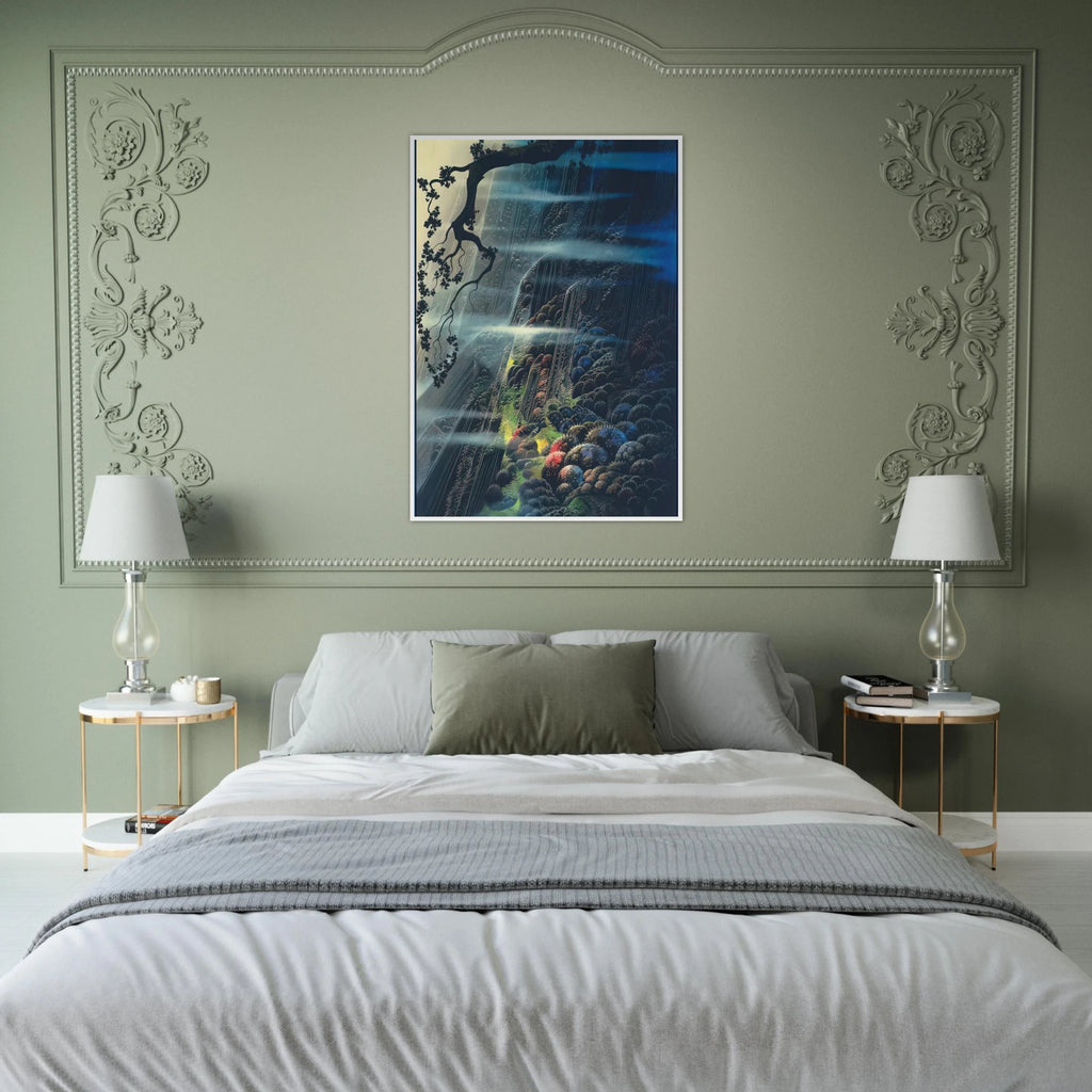 Evening Magic Framed Poster | Eyvind Earle Framed Prints Wall Art | Eyvind Earle Prints