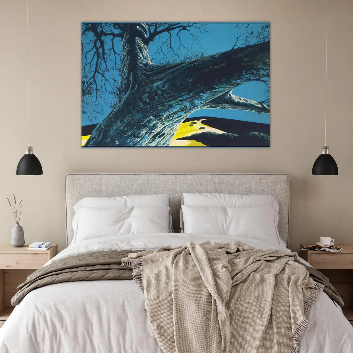 Distant Meadow Poster | Eyvind Earle Poster | Eyvind Earle Prints
