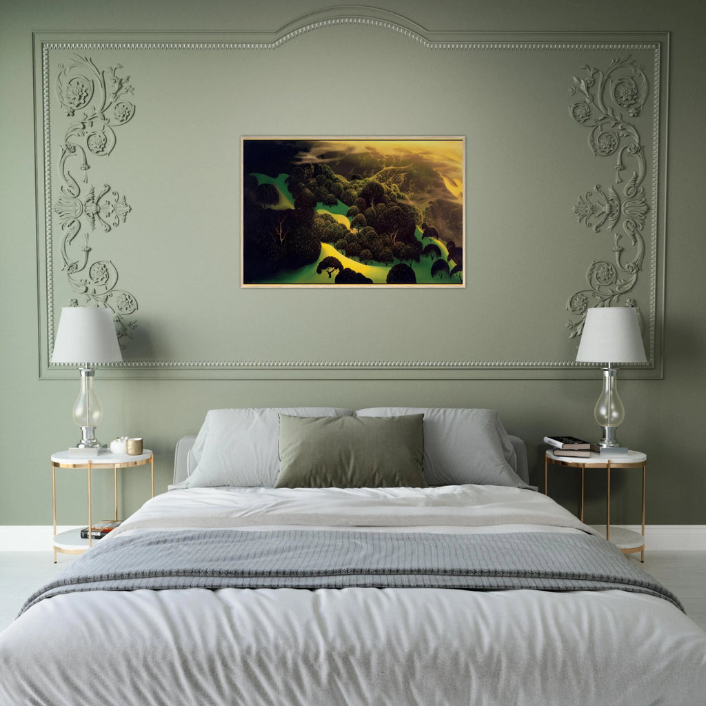Deep Wilderness Framed Poster | Eyvind Earle Framed Prints Wall Art | Eyvind Earle Prints