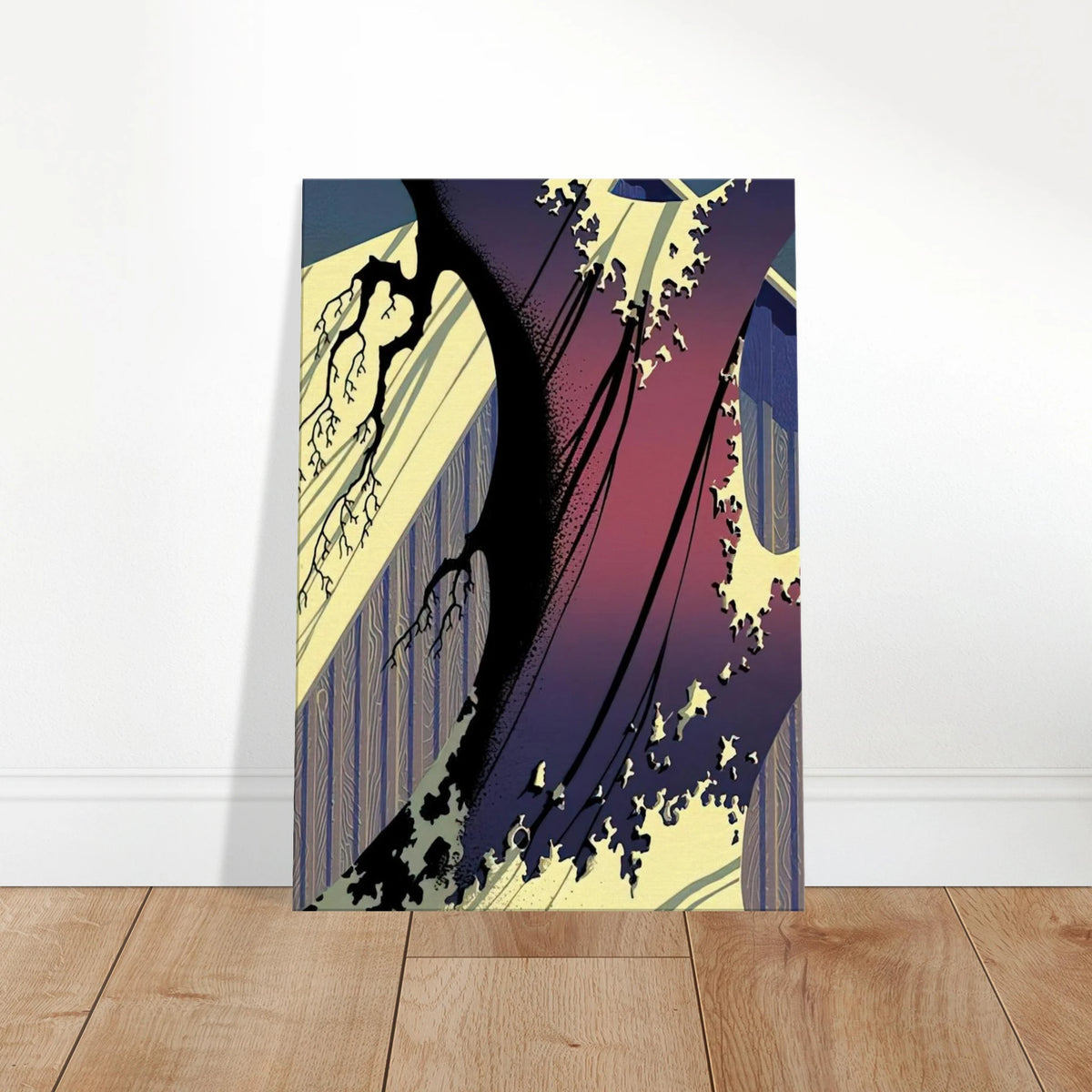Mauve Barn Canvas | Eyvind Earle Canvas | Eyvind Earle Prints