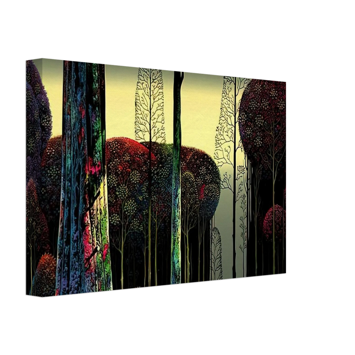 Gothic Forest Canvas | Eyvind Earle Canvas | Eyvind Earle Prints