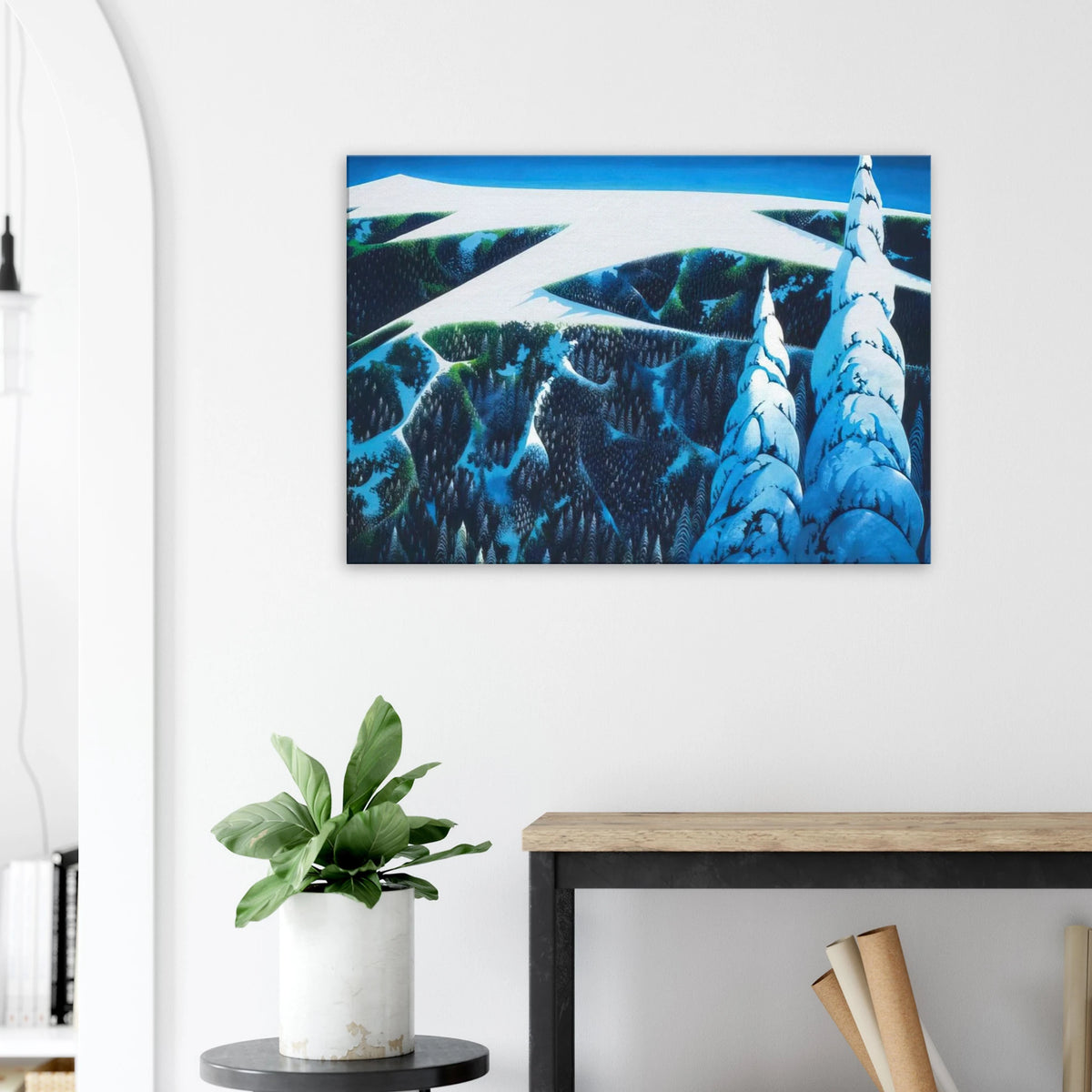 Sangre De Cristo Range Canvas | Eyvind Earle Canvas | Eyvind Earle Prints