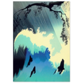 Ocean Splash Poster | Eyvind Earle Poster | Eyvind Earle Prints