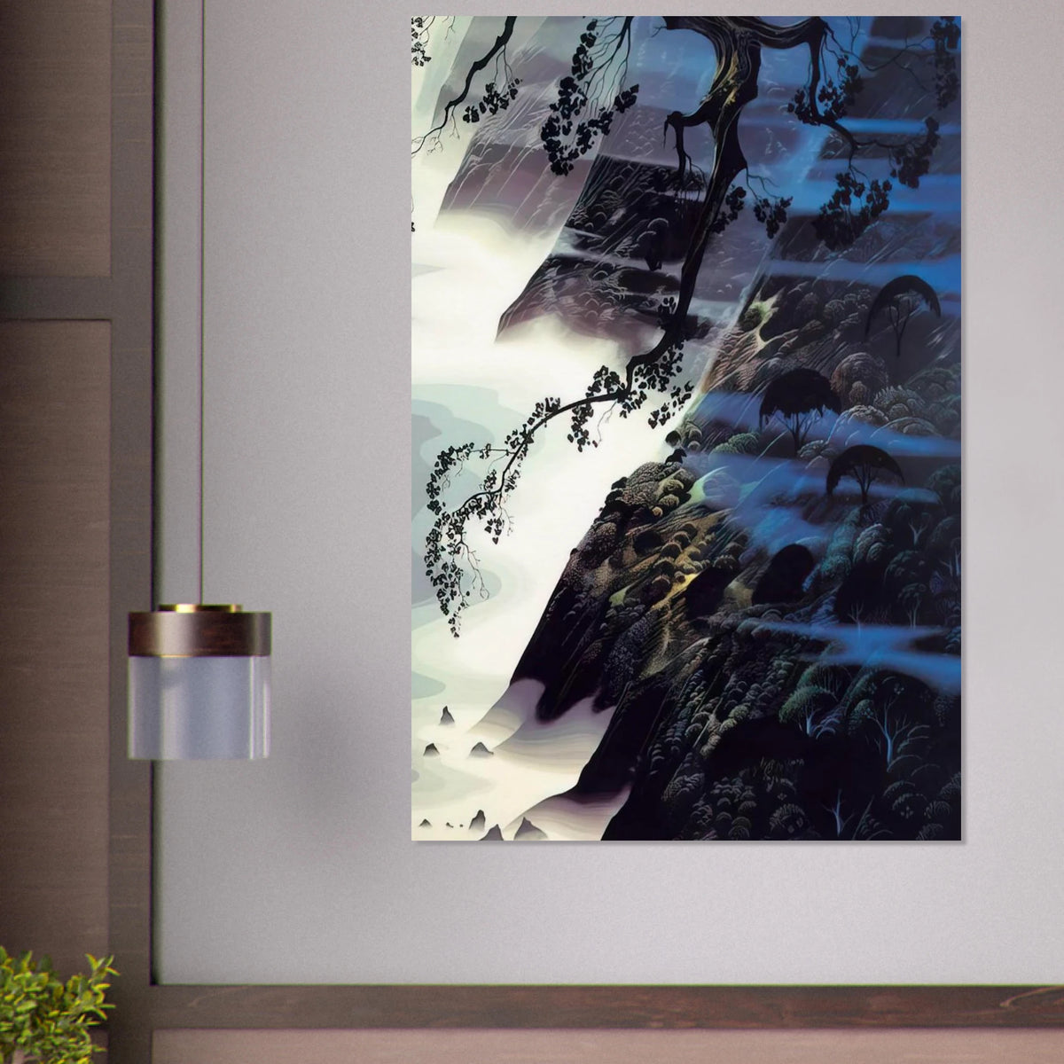 Sea Wind and Fog Poster | Eyvind Earle Poster | Eyvind Earle Prints