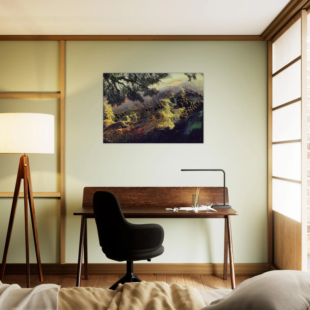 Paradise Canvas | Eyvind Earle Canvas | Eyvind Earle Prints