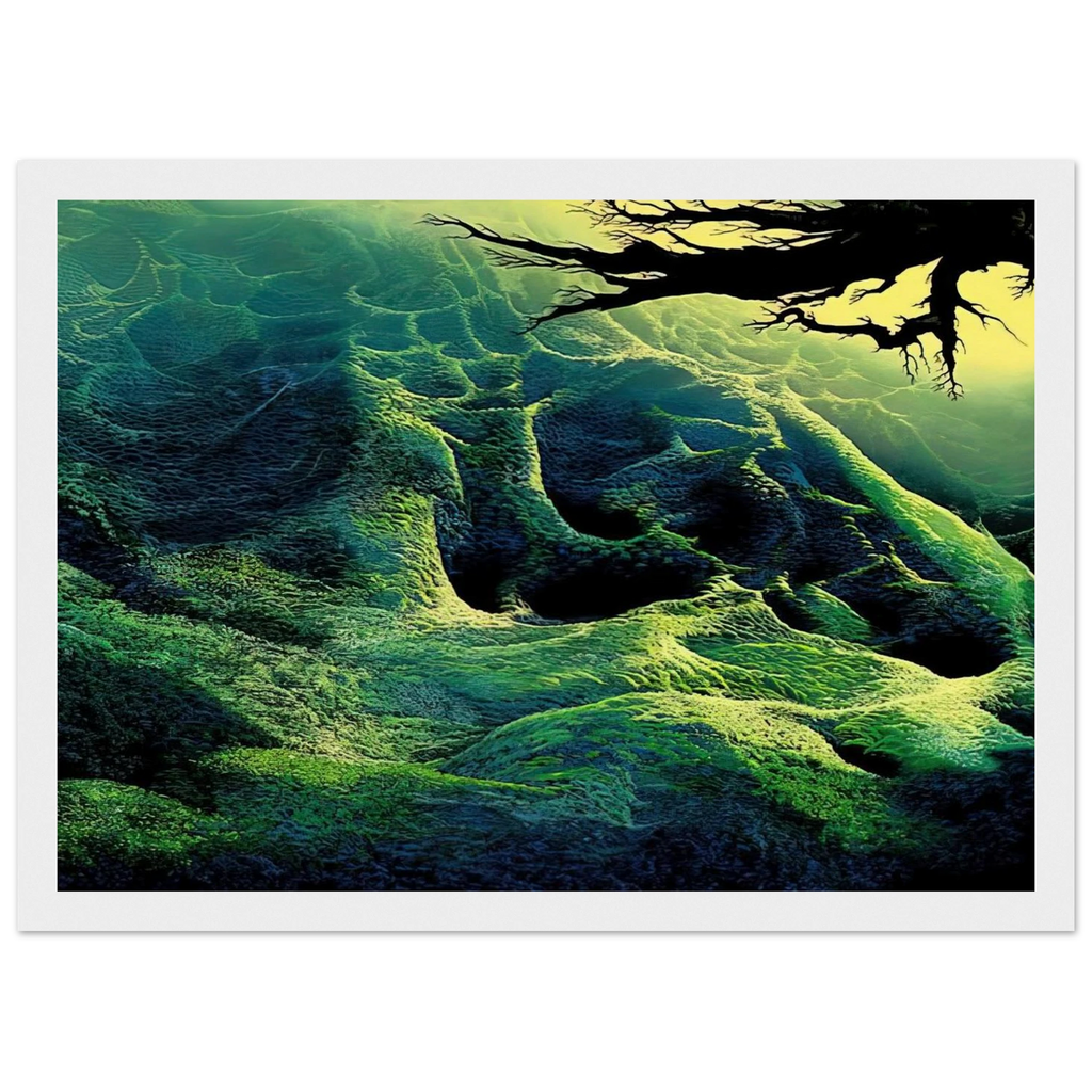 My Soul Framed Poster | Eyvind Earle Framed Prints Wall Art | Eyvind Earle Prints