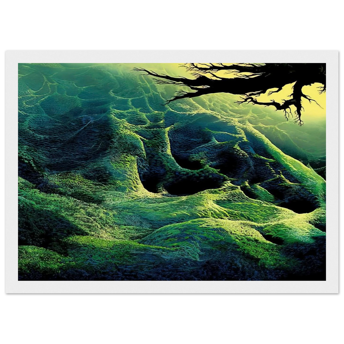 My Soul Framed Poster | Eyvind Earle Framed Prints Wall Art | Eyvind Earle Prints