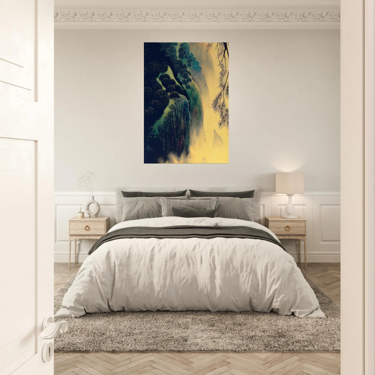 Jeweled Coast Canvas | Eyvind Earle Canvas | Eyvind Earle Prints