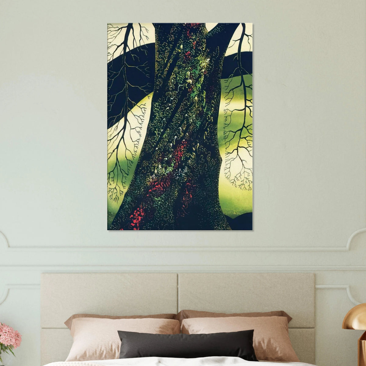 Oak Tree Canvas | Eyvind Earle Canvas | Eyvind Earle Prints