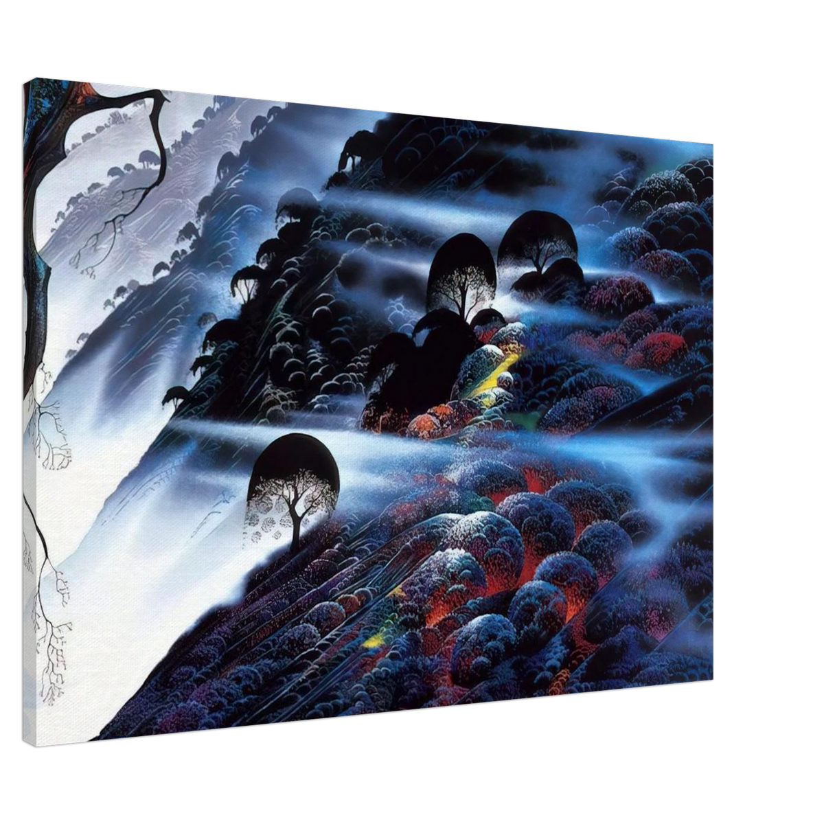 Blue Light Canvas | Eyvind Earle Canvas | Eyvind Earle Prints