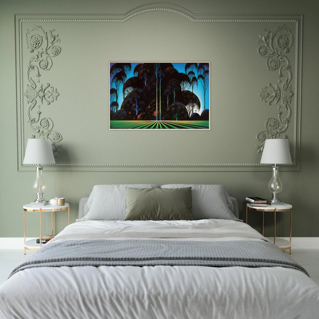 Forest Bouquet Framed Poster | Eyvind Earle Framed Prints Wall Art | Eyvind Earle Prints