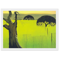 Mustard Field Framed Poster | Eyvind Earle Framed Prints Wall Art | Eyvind Earle Prints
