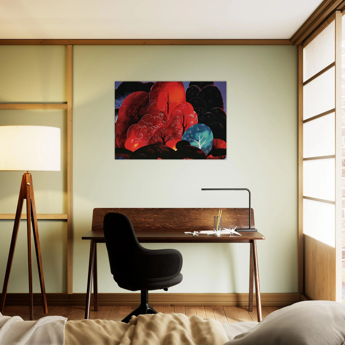 Blazing Glory Canvas | Eyvind Earle Canvas | Eyvind Earle Prints