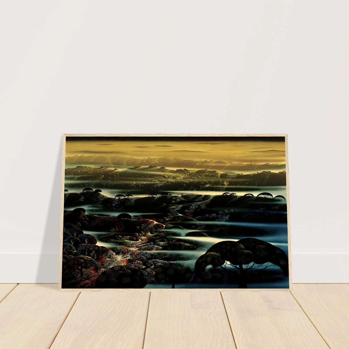The Valley's Wild Framed Poster | Eyvind Earle Framed Prints Wall Art | Eyvind Earle Prints
