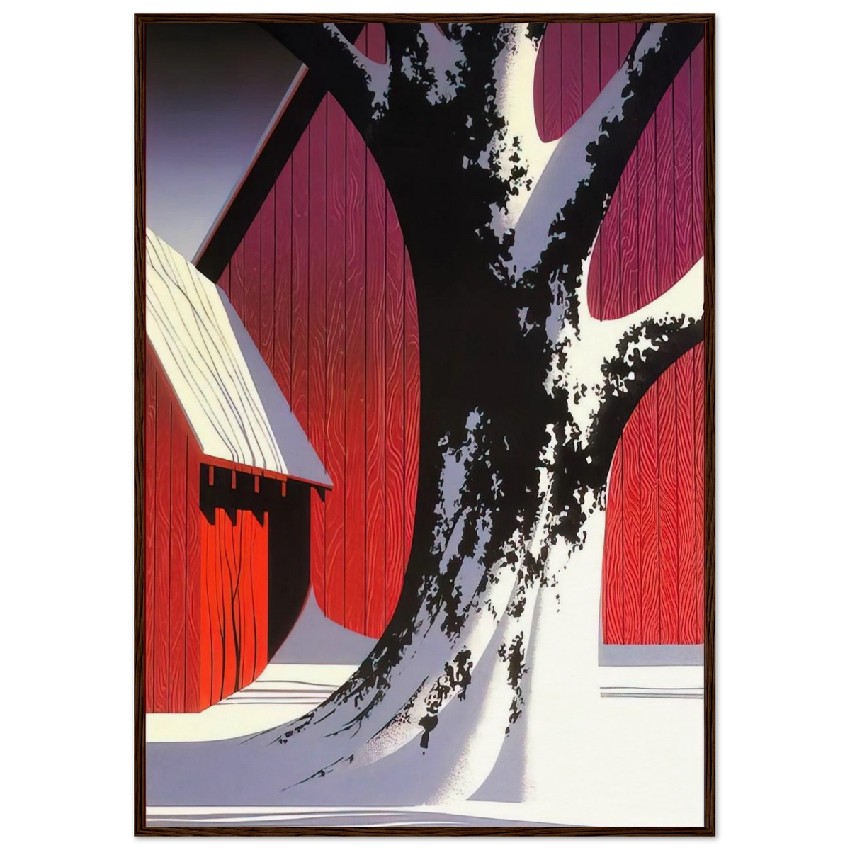 Ruby Framed Poster | Eyvind Earle Framed Prints Wall Art | Eyvind Earle Prints