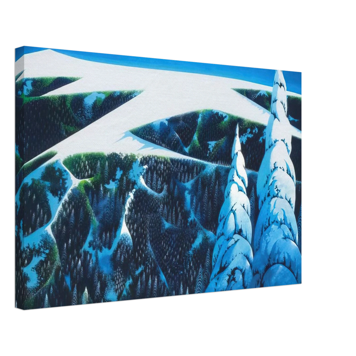 Sangre De Cristo Range Canvas | Eyvind Earle Canvas | Eyvind Earle Prints