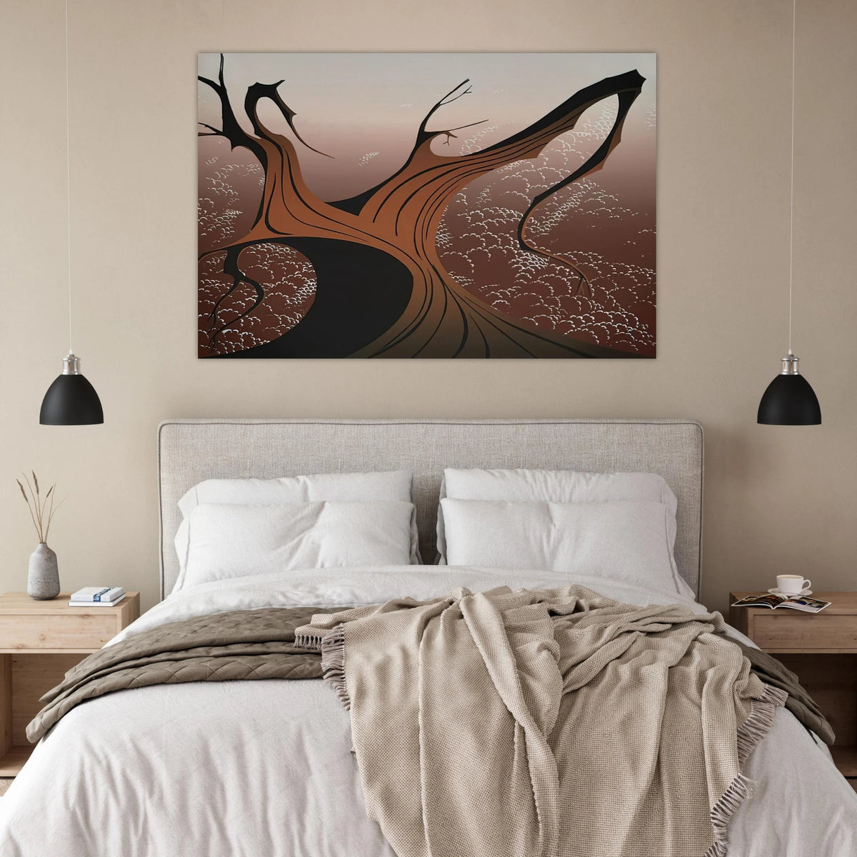 Brown Tree Poster | Eyvind Earle Poster | Eyvind Earle Prints