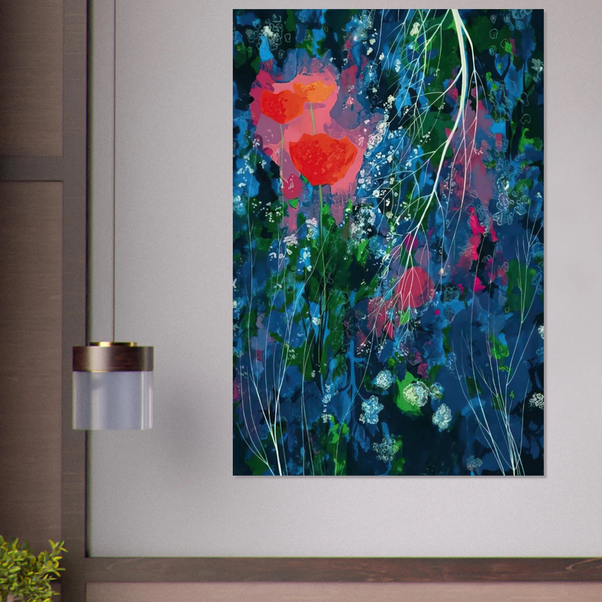 Poppies Poster | Eyvind Earle Poster | Eyvind Earle Prints