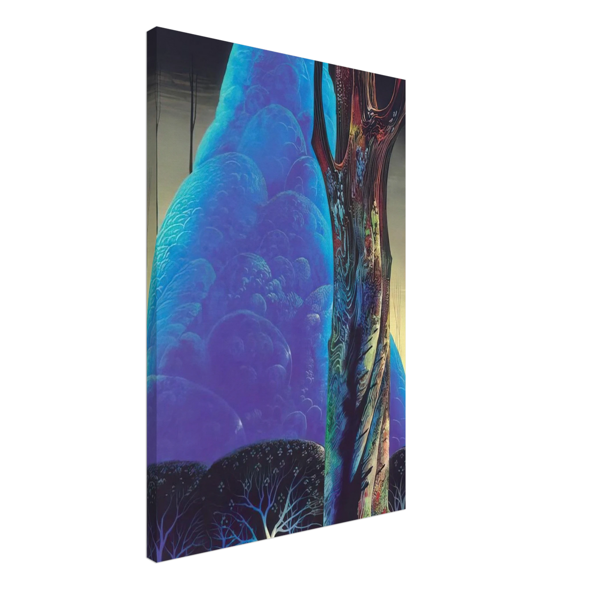 Blue Nocturne Canvas | Eyvind Earle Canvas | Eyvind Earle Prints