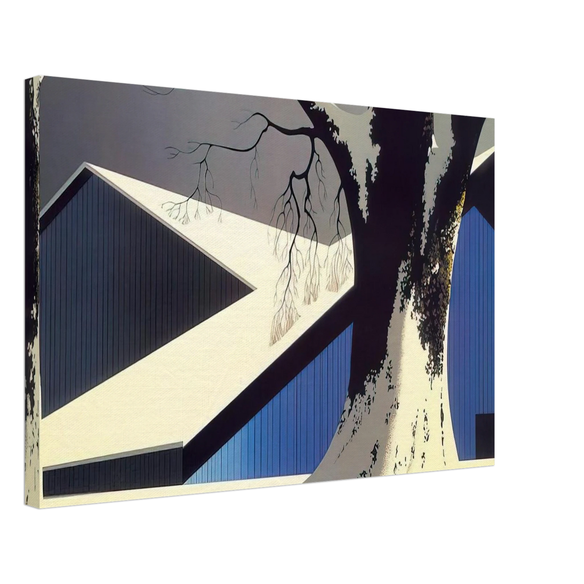 Winter Quiet Canvas | Eyvind Earle Canvas | Eyvind Earle Prints